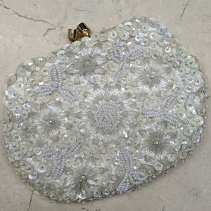Vintage beaded change purse